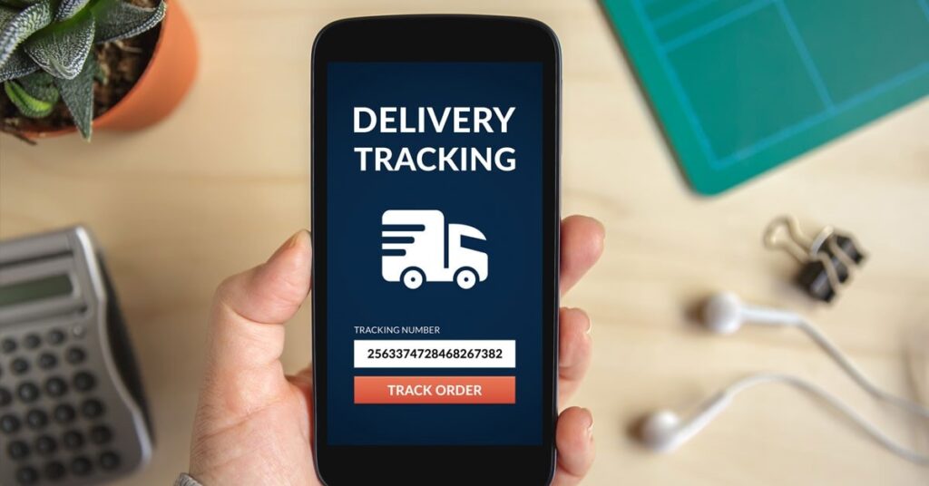 order tracking on phone