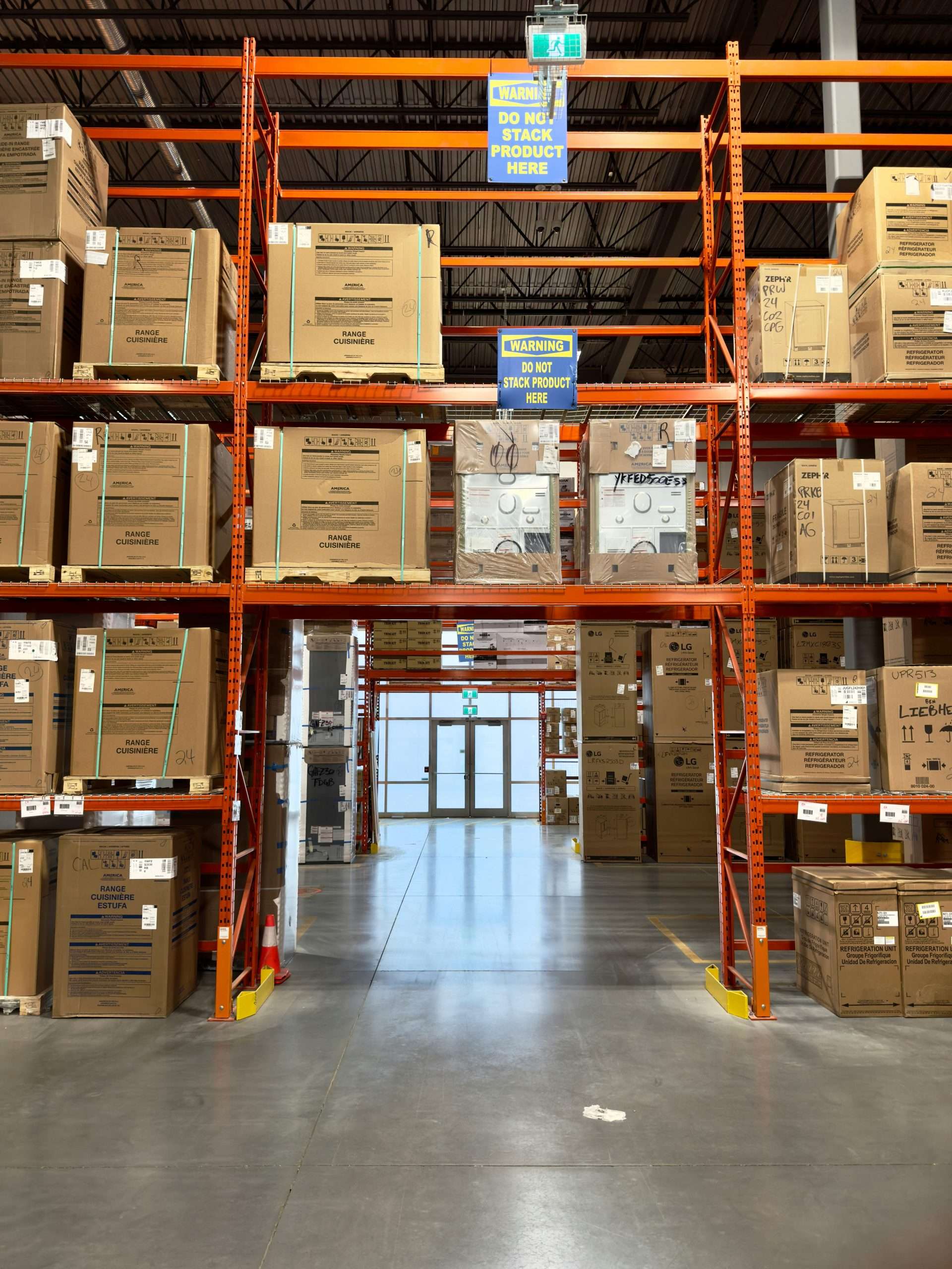 inventory in warehouse